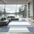 thumbnail image 1 of ODIKA 3'x5' Machine Washable Non-Slip Area Rug, Geometric Gray High Traffic Rug, Gray, 1095554, 1 of 7