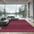 thumbnail image 1 of ODIKA 3'x5' Machine Washable Non-Slip Area Rug, Ombre Burgundy High Traffic Rug, Red, 1097570, 1 of 7