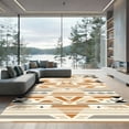 thumbnail image 1 of ODIKA 3'x5' Machine Washable Non-Slip Area Rug, Southwestern Beige High Traffic Rug, Beige, 1085646, 1 of 7