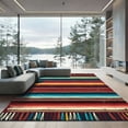 thumbnail image 1 of ODIKA 3'x5' Machine Washable Non-Slip Area Rug, Southwestern Burnt Orange High Traffic Rug, Orange, 1116603, 1 of 7