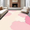 thumbnail image 1 of ODIKA 4' x 6' Machine Washable Non-Slip Area Rug, Abstract Cloud High Traffic Rug, Pink, 393665, 1 of 7