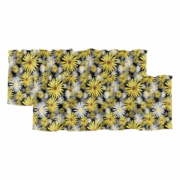 ODIKA 4' x 6' Machine Washable Non-Slip Area Rug, geometric geometric High Traffic Rug, Yellow, 1312052