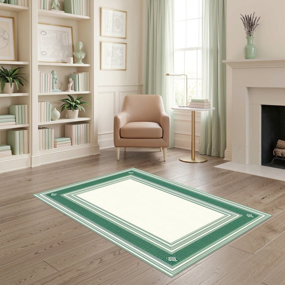 Layared Rugs ODIKA 4'x6' Ultra-Soft Area Rug, Welcome Layering Under Doormat ...