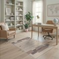 thumbnail image 1 of ODIKA 4'x6' Warm Taupe Modern Geometric Abstract Washable Area Rug Contemporary Minimalist Rectangular Blocks Diamond Pet Friendly, Non-Shedding for Bedroom, Reading Nook, 1 of 7