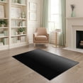 thumbnail image 1 of ODIKA 4'x6' Washable Area Rug Non-Slip, Chair-Friendly, Flatwoven Alfombras Minimalist Vertical Banded Monochrome Fade Para Habitacion for Home Office, Under Desk, 1 of 7