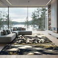 thumbnail image 1 of ODIKA 4'x6' Machine Washable Non-Slip Area Rug, Cottage Beige High Traffic Rug, Beige, 935969, 1 of 7
