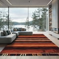 thumbnail image 1 of ODIKA 4'x6' Machine Washable Non-Slip Area Rug, Distressed Rust High Traffic Rug, Brown, 1116592, 1 of 7
