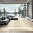 thumbnail image 1 of ODIKA 4'x6' Machine Washable Non-Slip Area Rug, Geometric Beige High Traffic Rug, Beige, 1079975, 1 of 7