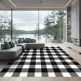 thumbnail image 1 of ODIKA 4'x6' Machine Washable Non-Slip Area Rug, Geometric Gray High Traffic Rug with Pad, Gray, 1023884, 1 of 8