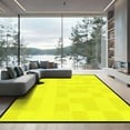 thumbnail image 1 of ODIKA 4'x6' Machine Washable Non-Slip Area Rug, Geometric Yellow High Traffic Rug, Yellow, 1055781, 1 of 7