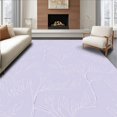 thumbnail image 1 of ODIKA 5' x 7' Machine Washable Non-Slip Area Rug, Botanical pomegranate High Traffic Rug, Purple, 336798, 1 of 7