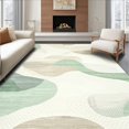 thumbnail image 1 of ODIKA 5' x 7' Machine Washable Non-Slip Area Rug, Contemporary Blob High Traffic Rug, Beige, 207582, 1 of 7