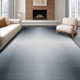 thumbnail image 1 of ODIKA 5'x7' Machine Washable Non-Slip Area Rug, Shadow Grey Chic Room High Traffic Rug, Gray, 104689, 1 of 7