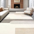 thumbnail image 1 of ODIKA 5'x7' Machine Washable Non-Slip Area Rug, Abstract Horizon Line for Modern Interior High Traffic Rug, Gray, 121978, 1 of 7