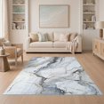 thumbnail image 1 of ODIKA 5'x7' Black Veined Contemporary Pile Washable Area Rug Flowing Veins Motif Smooth Flat Surface Ornamental Easy Care, Non-Shedding, Pet Friendly, for Small Living Room, Bedroom, 1 of 7