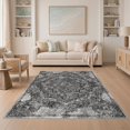thumbnail image 1 of ODIKA 5'x7' Washable Area Rug Graffiti Ornamental Featuring Symmetrical Interlocking Animals for Small Living Room, Bedroom, Easy Care, Non-Shedding, Pet Friendly, 1 of 7
