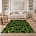 thumbnail image 1 of ODIKA 5'x7' Washable Area Rug Non-Slip, Chair-Friendly Guys Asymmetrical Mens Icons Bold Anime Men Cave Movie Graphic for Dining Room, Under Table, Home Office, 1 of 7
