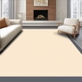 thumbnail image 1 of ODIKA 5'x7' Machine Washable Non-Slip Area Rug, Bordered Fade Resistant Waterproof Stain Proof Versatile High Traffic Rug, Beige, 585582, 1 of 7