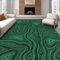 thumbnail image 1 of ODIKA 5'x7' Machine Washable Non-Slip Area Rug, Enchanted Forest Pathway Design High Traffic Rug, Green, 662282, 1 of 5