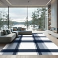 thumbnail image 1 of ODIKA 5'x7' Machine Washable Non-Slip Area Rug, Geometric Gray High Traffic Rug with Pad, Gray, 1055885, 1 of 8