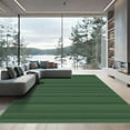 thumbnail image 1 of ODIKA 5'x7' Machine Washable Non-Slip Area Rug, Minimalist Green High Traffic Rug, Green, 1050534, 1 of 7