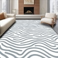 thumbnail image 1 of ODIKA 5'x7' Machine Washable Non-Slip Area Rug, Plush Burrow Comfort Den With Adjoining Crawl Passages For Kittens High Traffic Rug with Pad, Gray, 679359, 1 of 8