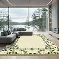 thumbnail image 1 of ODIKA 5'x7' Machine Washable Non-Slip Area Rug, Traditional Cream High Traffic Rug with Pad, Beige, 1053025, 1 of 8