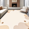 thumbnail image 1 of ODIKA 6' x 9' Machine Washable Non-Slip Area Rug, Abstract Cloud High Traffic Rug, Beige, 367045, 1 of 7