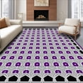 thumbnail image 1 of ODIKA 6' x 9' Machine Washable Non-Slip Area Rug, Geometric Star High Traffic Rug, Gray, 148572, 1 of 7