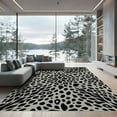 thumbnail image 1 of ODIKA 6' x 9' Machine Washable Non-Slip Area Rug, modern print High Traffic Rug, Gray, 933751, 1 of 7