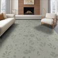 thumbnail image 1 of ODIKA 6'x9' Sage Green Serene Botanical Floral Design Washable Area Rug Delicate Scattered Wildflower Motifs With Leaves And Petals In Non-Slip, Easy Care, for Family Room, Living Mater Bedroom, 1 of 7