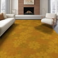 thumbnail image 1 of ODIKA 6'x9' Washable Area Rug Non-Slip, Easy Care, Orange Century Mid Stylized Tone Border Balanced Composition for Family Room, Living Room, Master Bedroom, 1 of 7