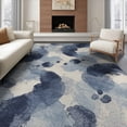 thumbnail image 1 of ODIKA 6'x9' Washable Area Rug Pvc Bottom Painterly Featuring Fluid Splicing Furnishing Shenzhen for Queen Size Bedroom, Under Bed, Master Suite, Easy Care, Non-Shedding, 1 of 7