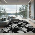 thumbnail image 1 of ODIKA 6'x9' Machine Washable Non-Slip Area Rug, Abstract Gray High Traffic Rug, Gray, 1009520, 1 of 7