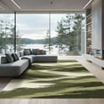 thumbnail image 1 of ODIKA 6'x9' Machine Washable Non-Slip Area Rug, Abstract Olive Green High Traffic Rug, Green, 1284504, 1 of 7