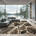 thumbnail image 1 of ODIKA 6'x9' Machine Washable Non-Slip Area Rug, Bohemian Beige High Traffic Rug, Beige, 1015938, 1 of 7