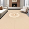 thumbnail image 1 of ODIKA 6'x9' Machine Washable Non-Slip Area Rug, Elegant Sunburst Radial Flowing Abstract Artistic High Traffic Rug, Beige, 614376, 1 of 7