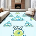 thumbnail image 1 of ODIKA 6'x9' Machine Washable Non-Slip Area Rug, Mystical Hideaway Narrative Fanciful Retreat Playground High Traffic Rug, Blue, 683204, 1 of 7