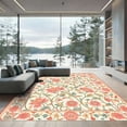 thumbnail image 1 of ODIKA 6'x9' Machine Washable Non-Slip Area Rug, Oriental Cream High Traffic Rug, Ivory, 1082322, 1 of 7