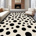 thumbnail image 1 of ODIKA 6'x9' Machine Washable Non-Slip Area Rug, Rustic Farmhouse Celebration Accent High Traffic Rug with Pad, Beige, 614015, 1 of 8