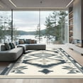thumbnail image 1 of ODIKA 6'x9' Machine Washable Non-Slip Area Rug, Southwestern Beige High Traffic Rug, Beige, 1058597, 1 of 5