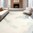 thumbnail image 1 of ODIKA 8'x10' Machine Washable Non-Slip Area Rug, Cloud Motif with Abstract Swirling Lines and Gradient Hues High Traffic Rug, Gray, 130087, 1 of 7