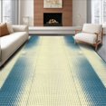 thumbnail image 1 of ODIKA 8' x 10' Machine Washable Non-Slip Area Rug, Contemporary Stripe High Traffic Rug, Blue, 171571, 1 of 7