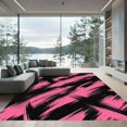 thumbnail image 1 of ODIKA 8' x 10' Machine Washable Non-Slip Area Rug, abstract print High Traffic Rug, Pink, 1149529, 1 of 7