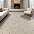 thumbnail image 1 of ODIKA 8'x10' Taupe Micro- Pattern Washable Area Rug Contemporary Minimalist Design with Touch Durable, Non-Slip for Living Room, Under Sectional, Family, 1 of 7