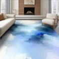 thumbnail image 1 of ODIKA 8'x10' Ultra-Soft Area Rug, Abstract Modern Watercolor Cloud Motif With Gradient Accents None Washable, Bare feet friendly, Silk-Touch for Bedroom, Under Sectional, 1 of 7