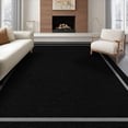 thumbnail image 1 of ODIKA 8'x10' Washable Area Rug Alfombras Geometric Field Featuring Border Detail Para Habitacion for King Size Bedroom Under Bed, Master Suite, Non-Shedding, Easy Care, 1 of 6