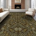 thumbnail image 1 of ODIKA 8'x10' Washable Area Rug Dining Under Academia Inspired Leafy Symmetrical Table Alfombras for King Size Bedroom Bed, Master Suite, Non-Shedding, Easy Care, 1 of 7