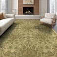 thumbnail image 1 of ODIKA 8'x10' Washable Area Rug Durable, Non-Slip Boho Trellis Ornamental Distressed Border Scrolls Scroll Vintage Flowing Dynamic for Living Room, Under Sectional, Family, 1 of 7