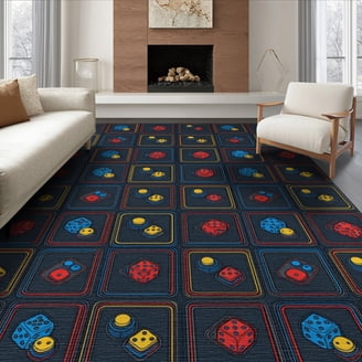 Arcade Carpets for Home Game Rooms
